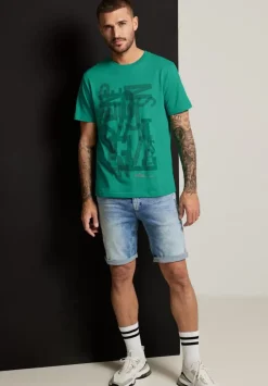 T-Shirt Mit Wordingprint