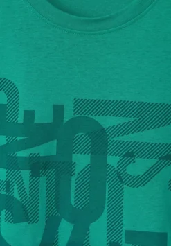 T-Shirt Mit Wordingprint