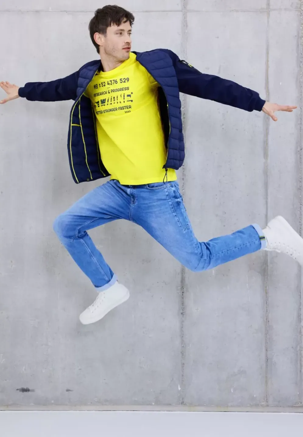 T-Shirt Mit Wordingprint