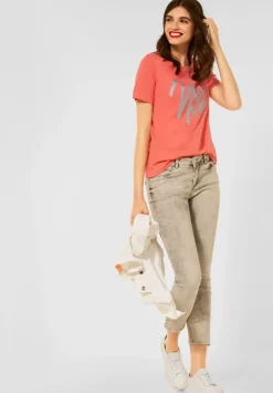 T-Shirt Mit Wordingprint