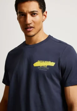 T-Shirt Mit Wordingprint