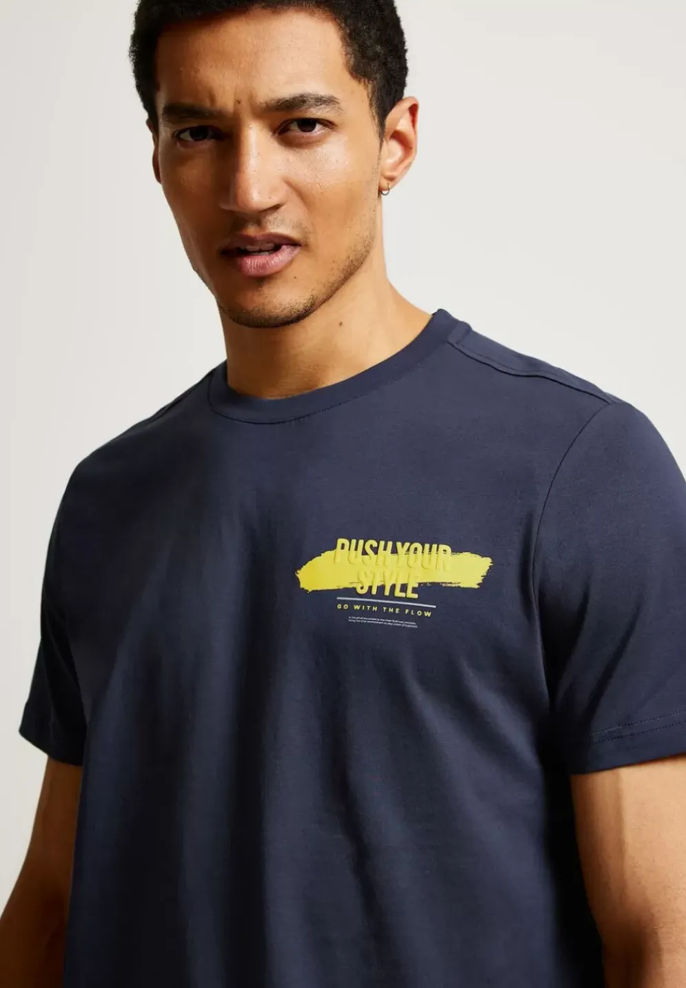 T-Shirt Mit Wordingprint
