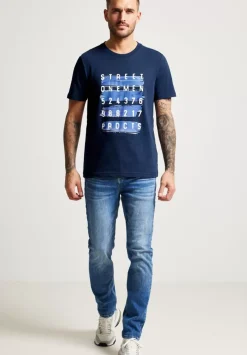 T-Shirt Mit Wordingprint
