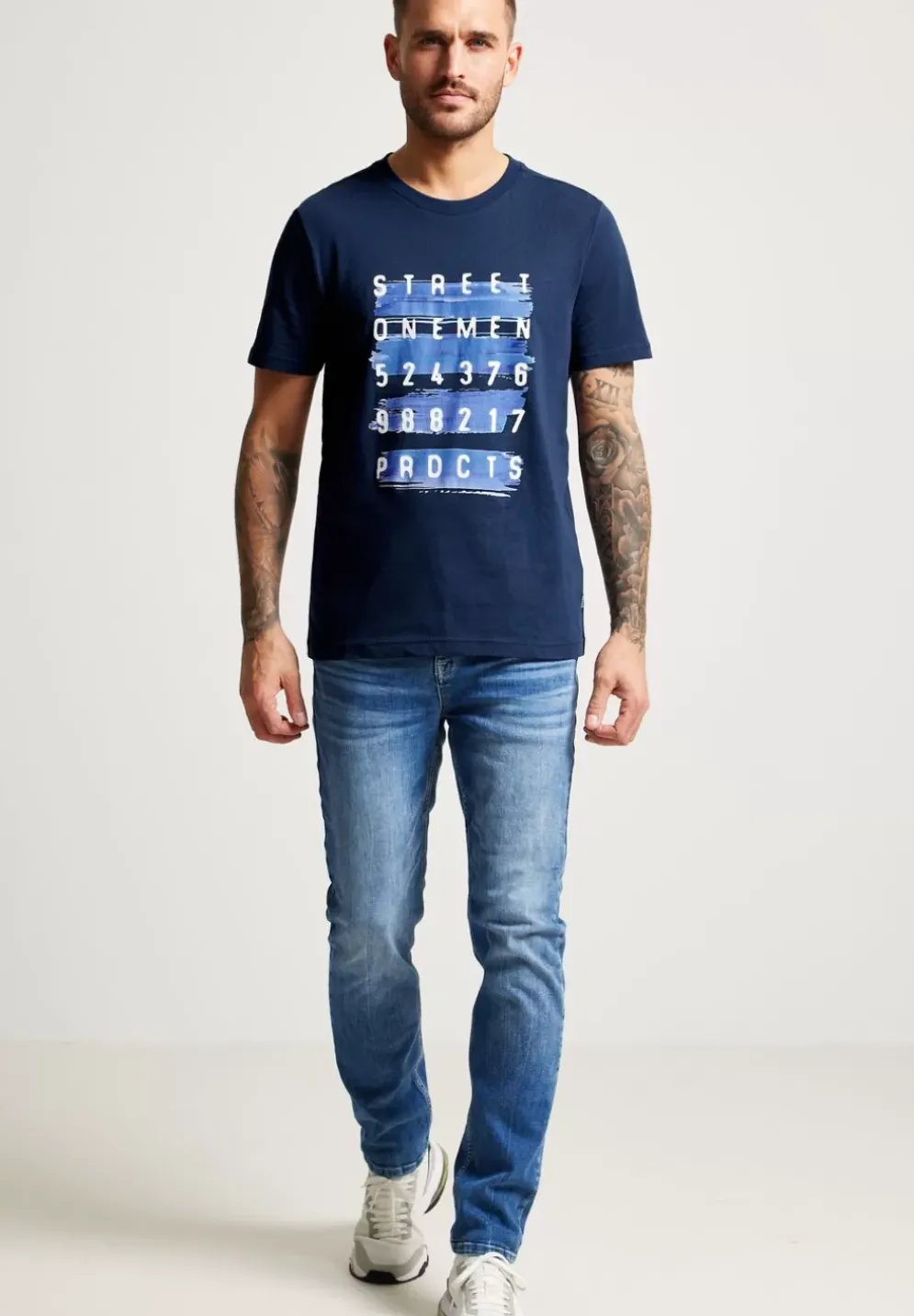 T-Shirt Mit Wordingprint