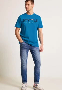 T-Shirt Mit Wordingprint