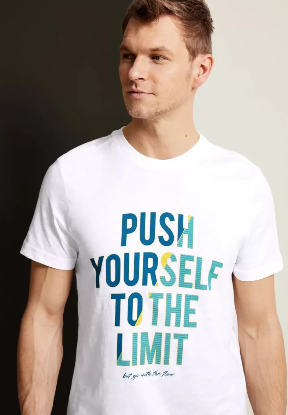 T-Shirt Mit Wordingprint