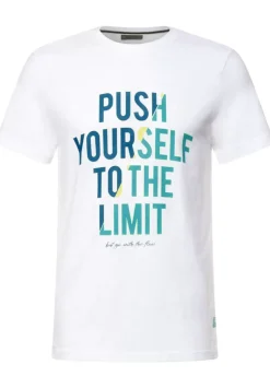 T-Shirt Mit Wordingprint
