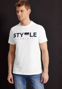T-Shirt Mit Wordingprint