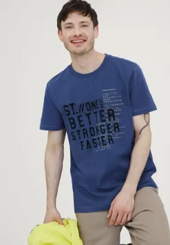 T-Shirt Mit Wordingprint