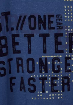T-Shirt Mit Wordingprint
