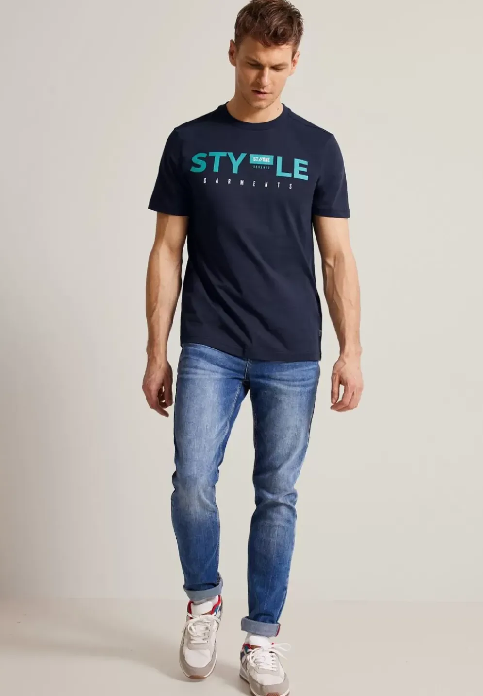 T-Shirt Mit Wordingprint
