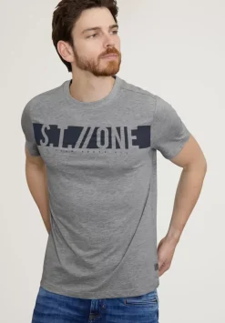 T-Shirt Mit Wordingprint