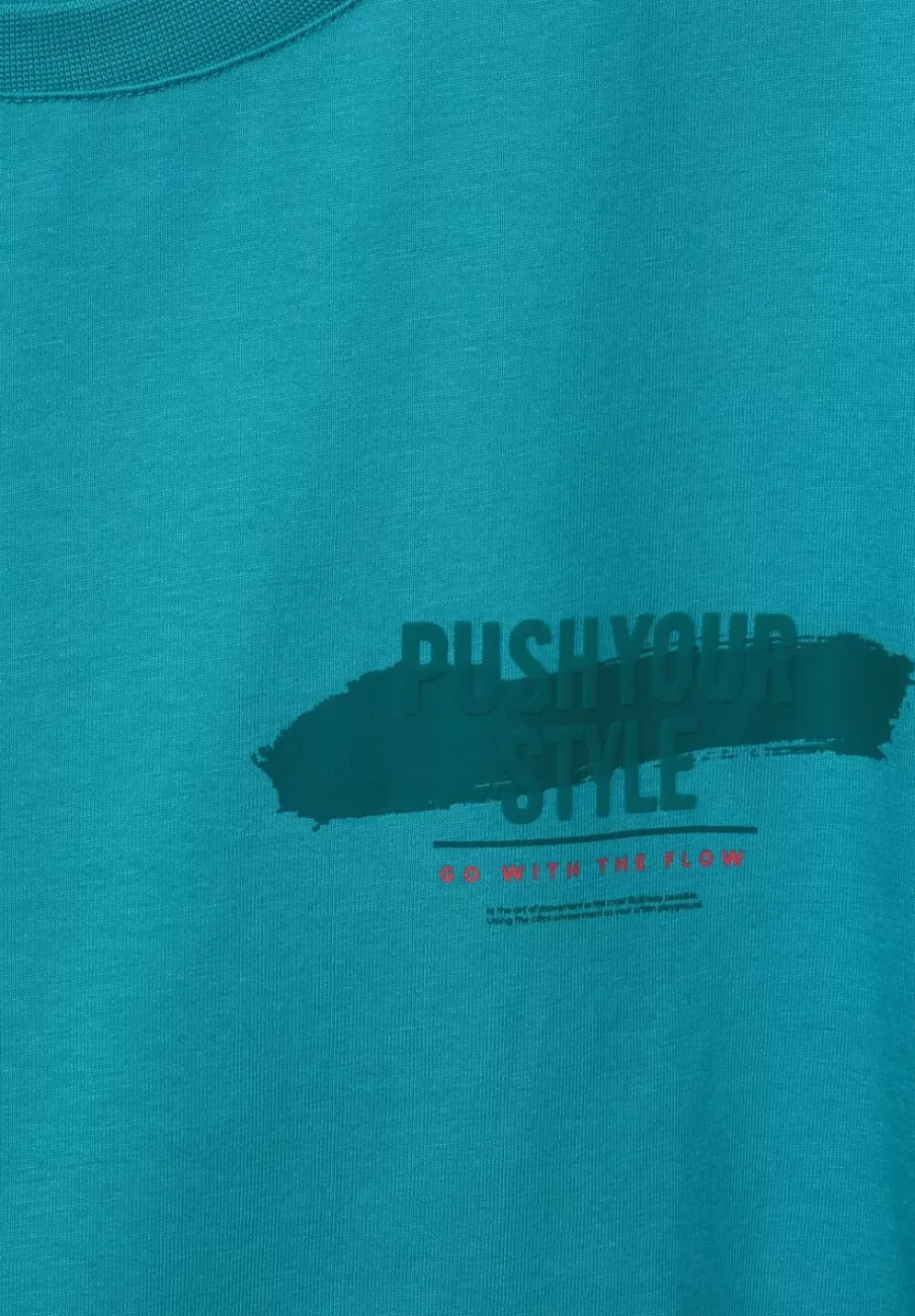 T-Shirt Mit Wordingprint