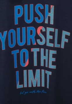 T-Shirt Mit Wordingprint