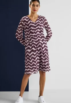 Tunika Meshkleid Mit Print