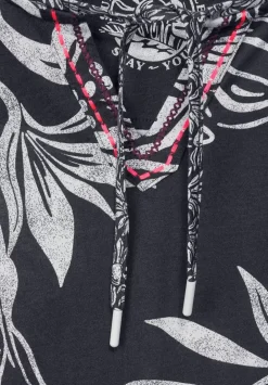Tunika T-Shirt Mit Print
