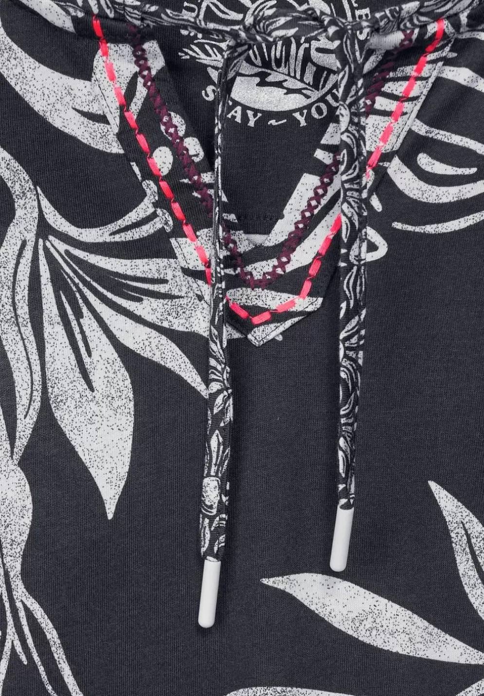 Tunika T-Shirt Mit Print