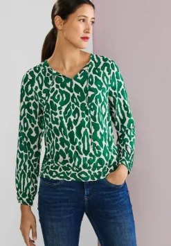 Tunikabluse Mit Leo Print