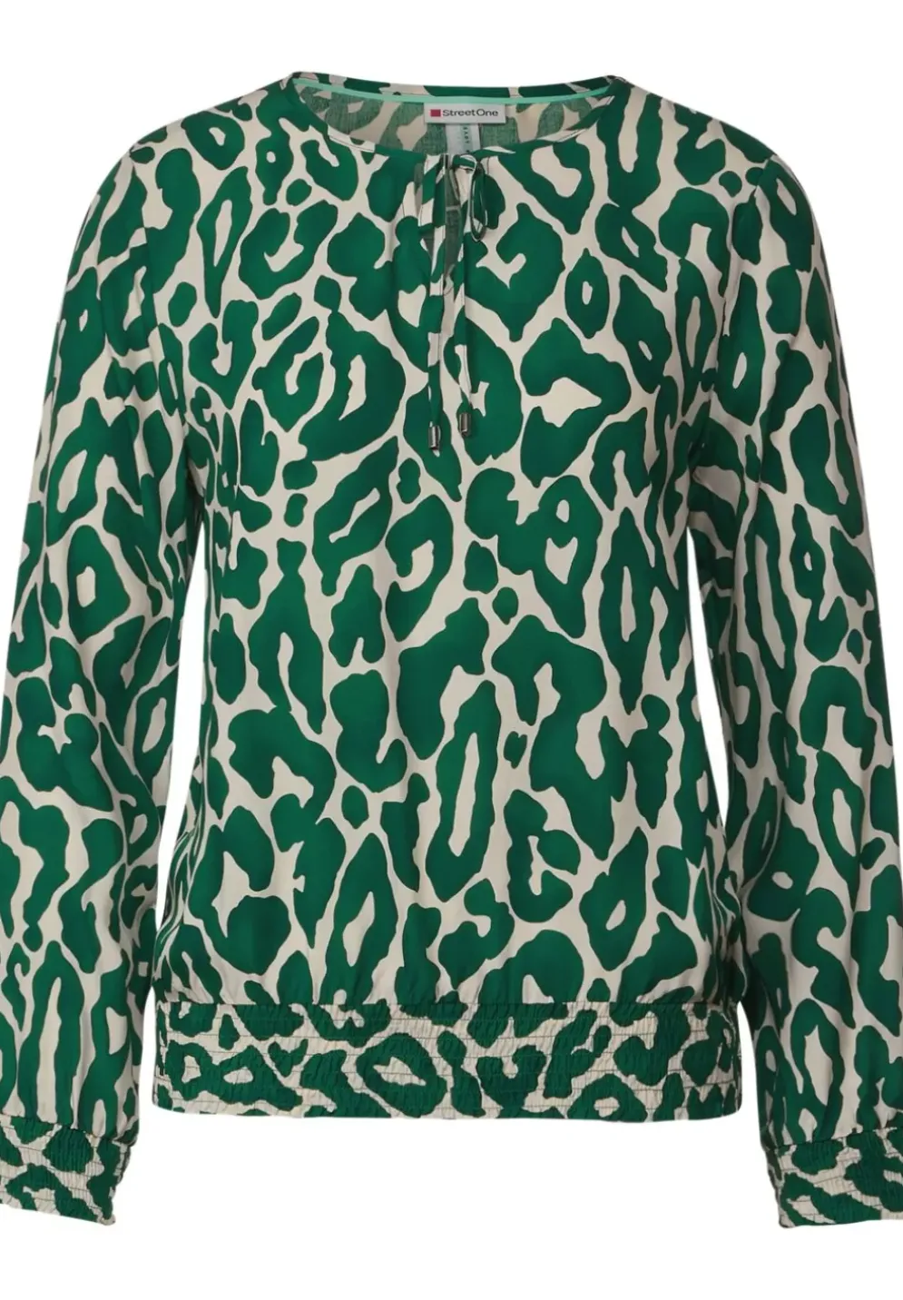 Tunikabluse Mit Leo Print