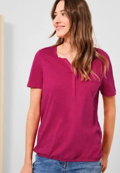 Tunikashirt In Unifarbe
