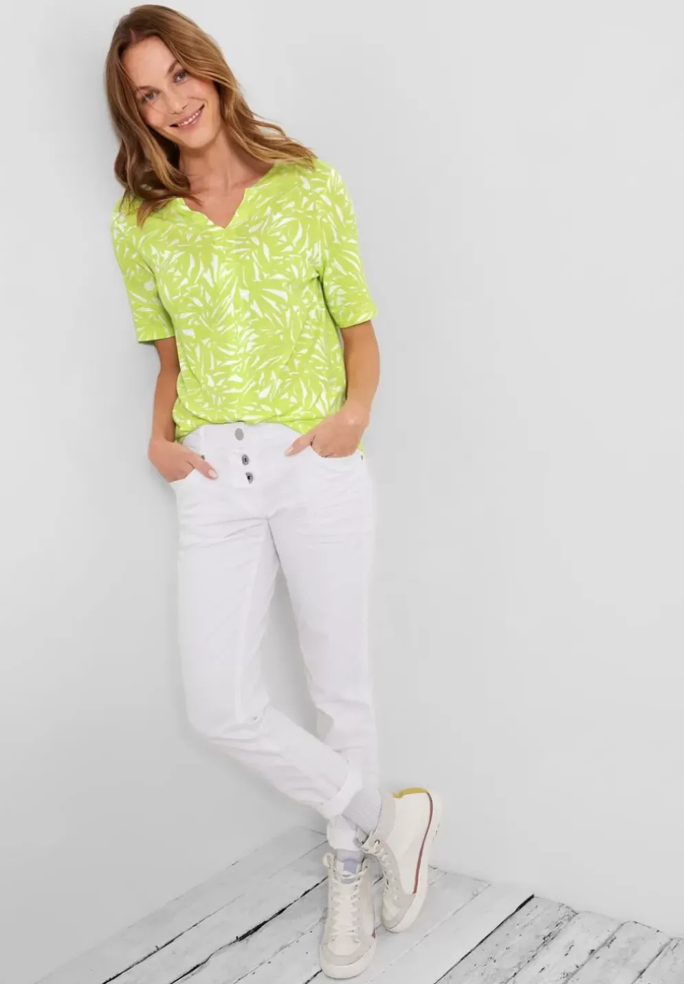 Tunikashirt Mit Alloverprint