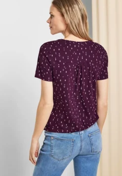 Tunikashirt Mit Minimalprint