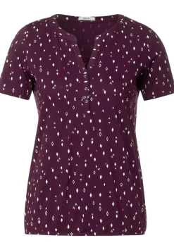 Tunikashirt Mit Minimalprint