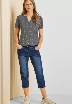 Tunikashirt Mit Minimalprint