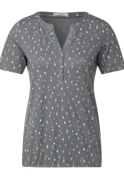 Tunikashirt Mit Minimalprint