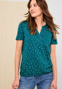Tunikashirt Mit Minimalprint