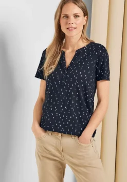 Tunikashirt Mit Minimalprint