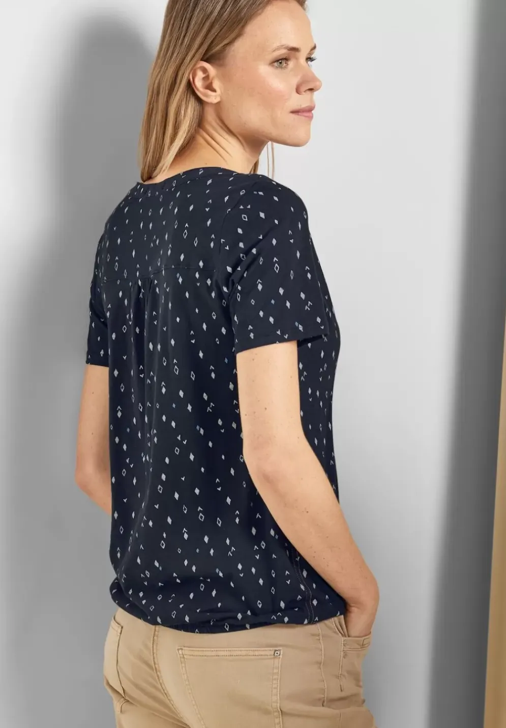 Tunikashirt Mit Minimalprint