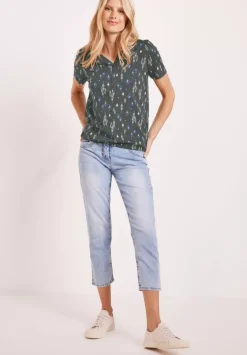 Tunikashirt Mit Print