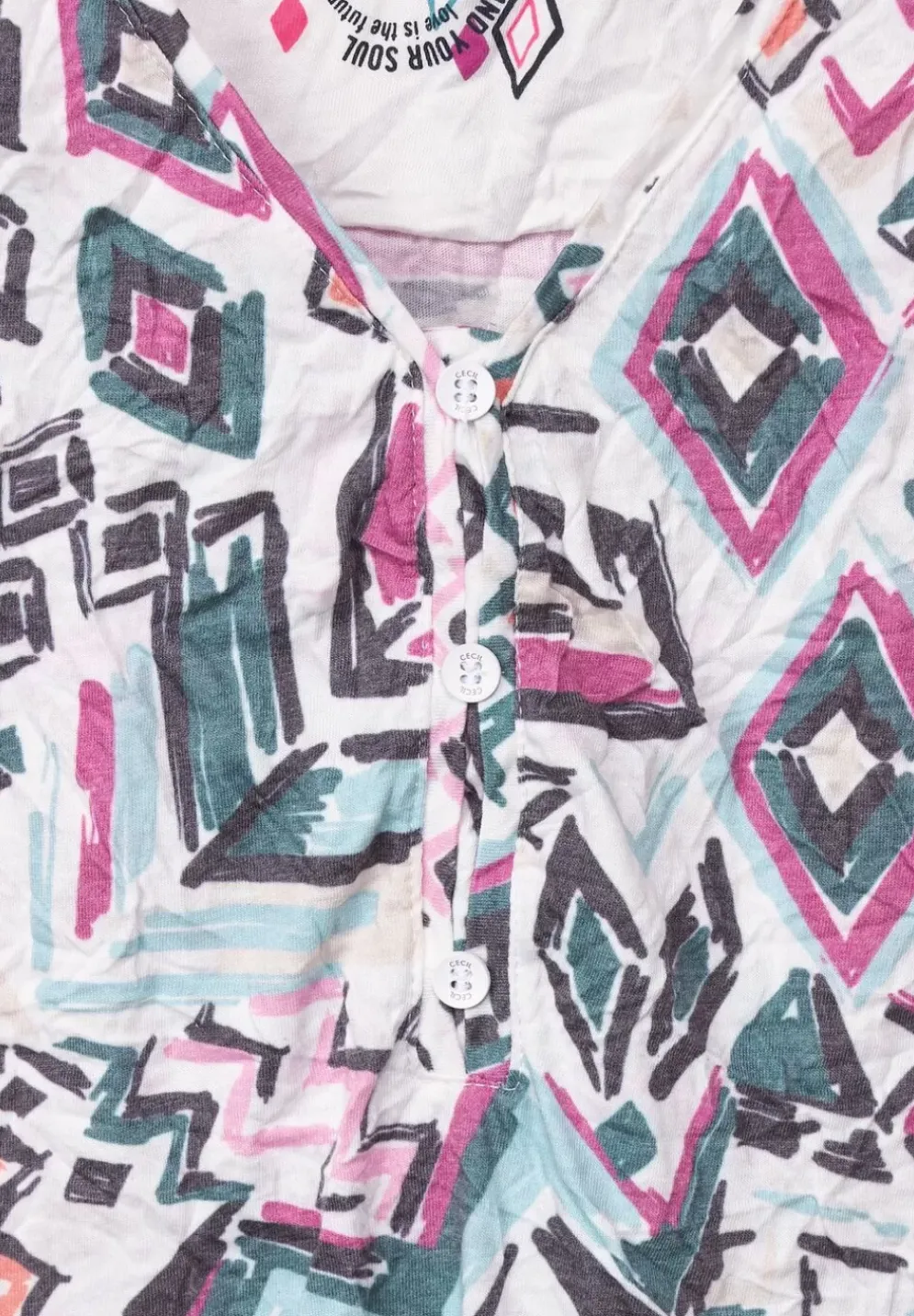 Tunikashirt Mit Print