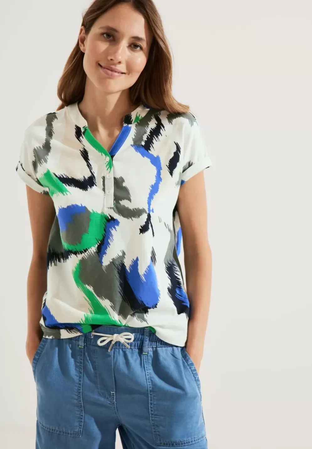 Tunikashirt Mit Print