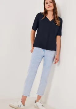 Tunikashirt Mit Rippdetail