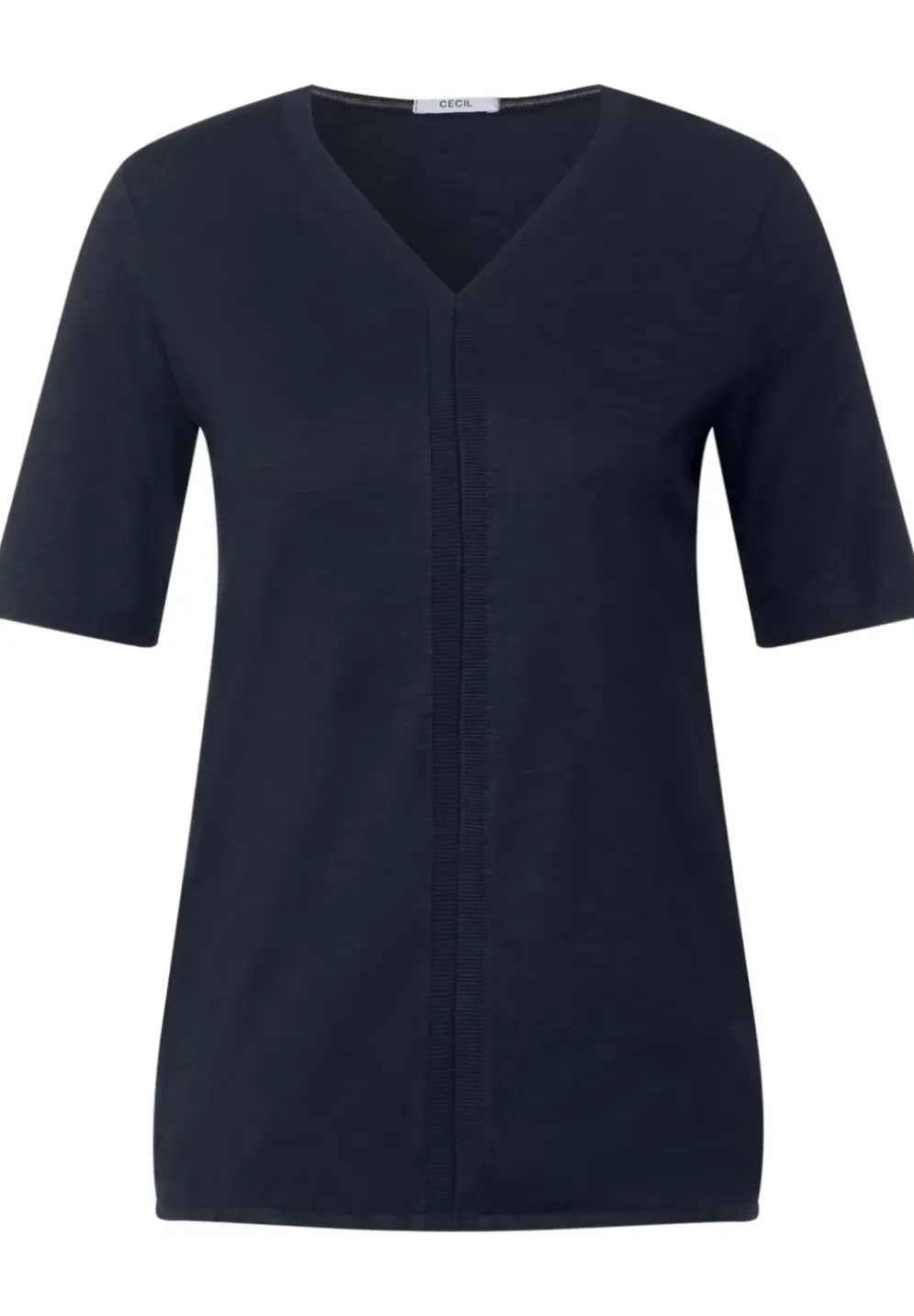 Tunikashirt Mit Rippdetail