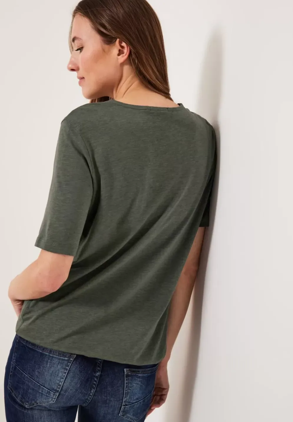 Tunikashirt Mit Rippdetail