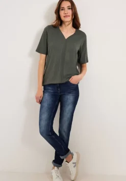 Tunikashirt Mit Rippdetail