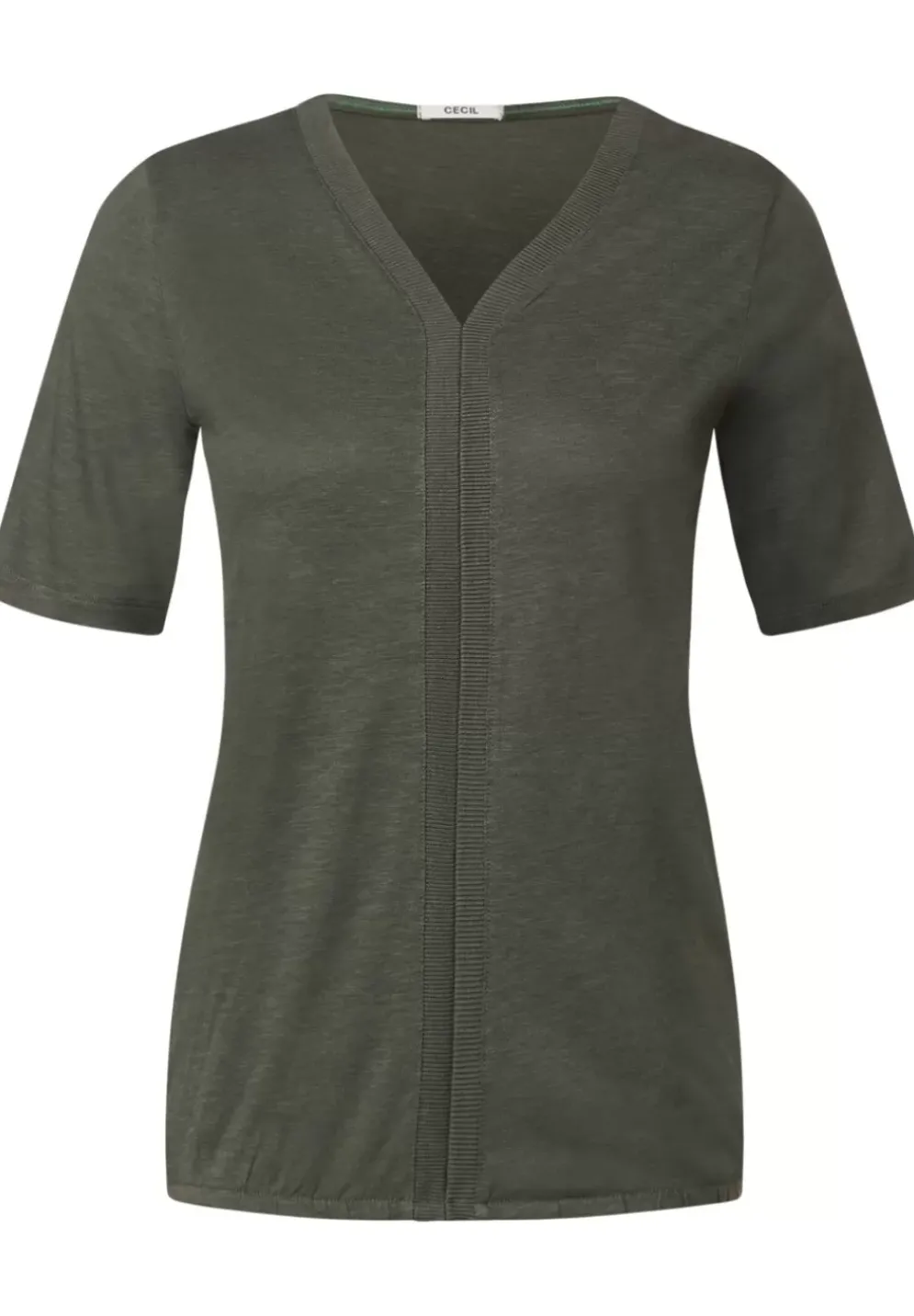Tunikashirt Mit Rippdetail