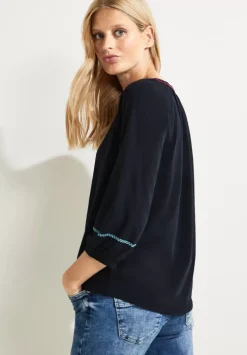 Tunikashirt Mit Stickerei