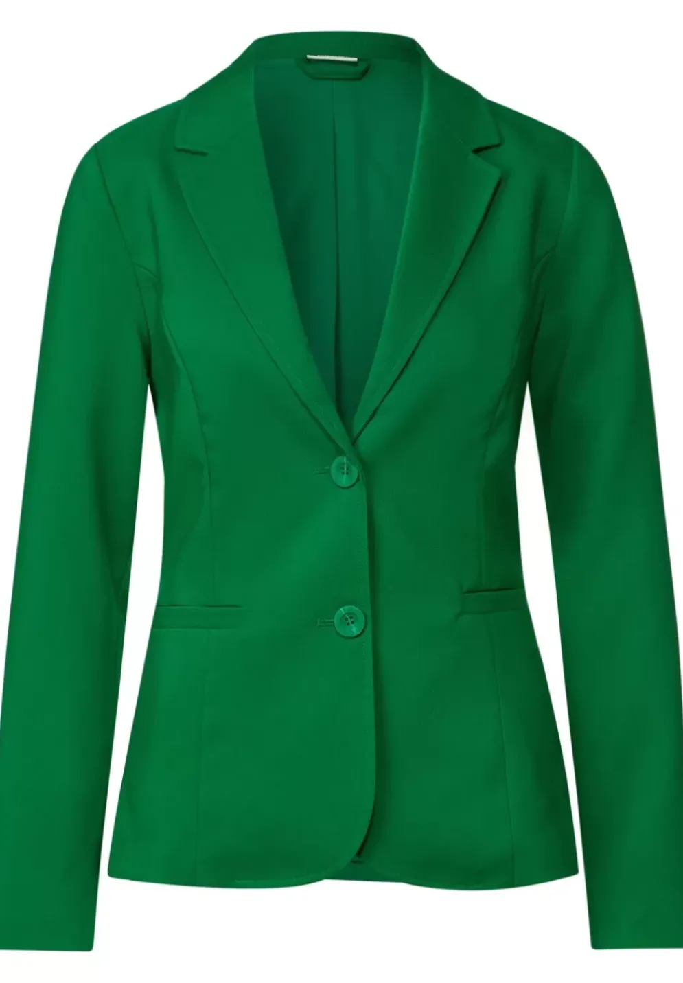 Twill Blazer In Unifarbe
