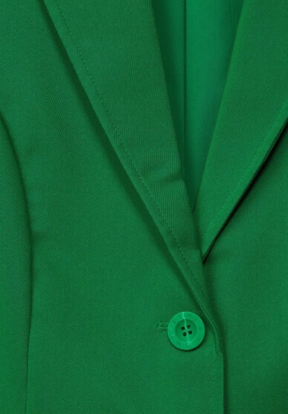 Twill Blazer In Unifarbe
