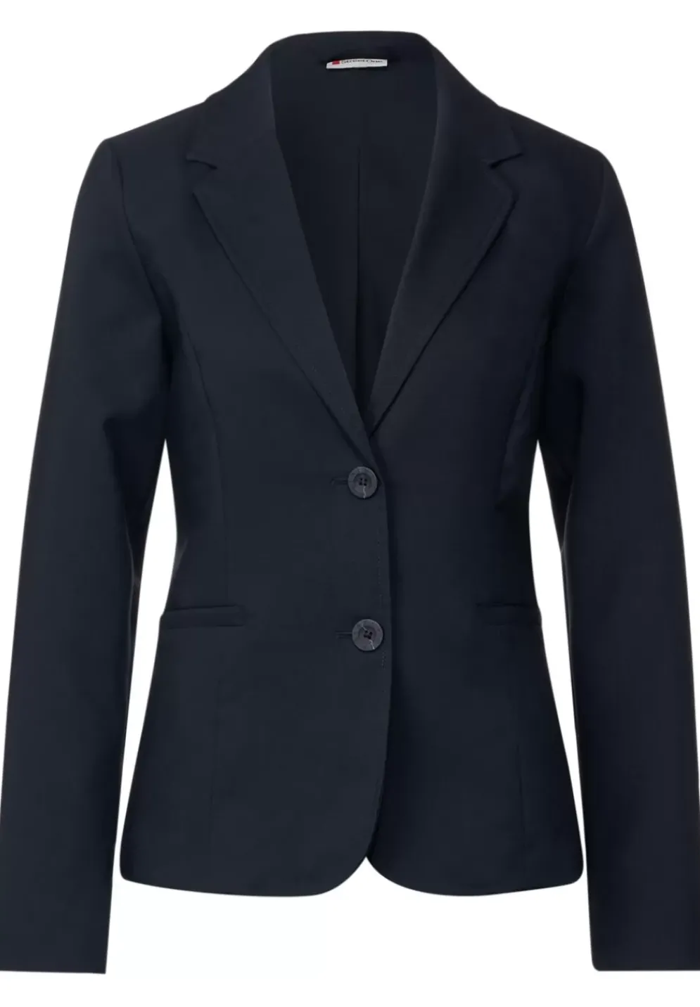 Twill Blazer In Unifarbe