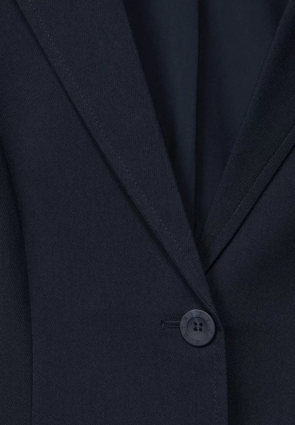Twill Blazer In Unifarbe