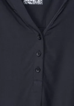 Unifarbene Basic Bluse