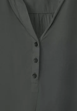 Unifarbene Basic Bluse