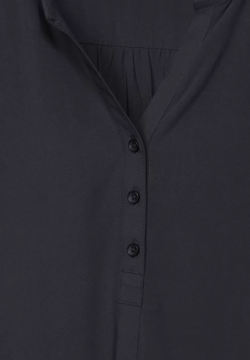 Unifarbene Basic Bluse