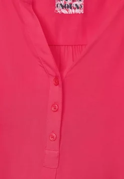 Unifarbene Basic Bluse