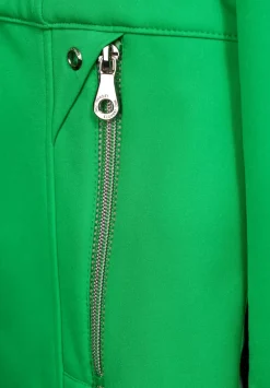 Unifarbene Softshelljacke